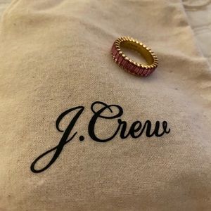J Crew Pink Ring